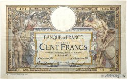 100 Francs LUC OLIVIER MERSON sans LOM FRANCE  1912 F.23.04