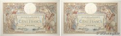 100 Francs LUC OLIVIER MERSON type modifié Consécutifs FRANKREICH  1937 F.25.06 VZ