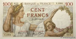 100 Francs SULLY FRANCE  1939 F.26.06