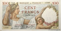 100 Francs SULLY FRANCIA  1939 F.26.09