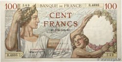 100 Francs SULLY FRANCE  1939 F.26.17