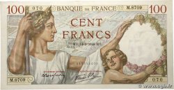 100 Francs SULLY FRANCE  1940 F.26.25