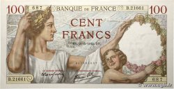 100 Francs SULLY FRANCE  1941 F.26.52
