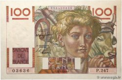 100 Francs JEUNE PAYSAN Numéro spécial FRANCE  1948 F.28.18