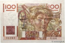 100 Francs JEUNE PAYSAN FRANKREICH  1951 F.28.30