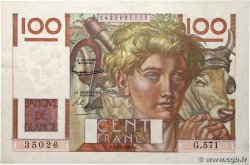 100 Francs JEUNE PAYSAN FRANCE  1953 F.28.40