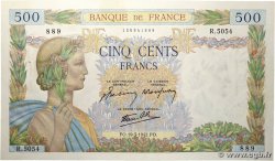 500 Francs LA PAIX FRANCE  1942 F.32.31