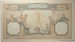 1000 Francs CÉRÈS ET MERCURE type modifié FRANCE  1939 F.38.35 XF+