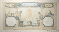 1000 Francs CÉRÈS ET MERCURE type modifié FRANKREICH  1938 F.38.30 VZ+