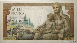 1000 Francs DÉESSE DÉMÉTER FRANCE  1943 F.40.19