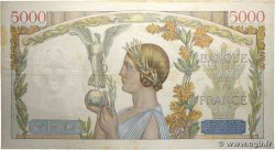 5000 Francs VICTOIRE Impression à plat FRANKREICH  1941 F.46.23 SS