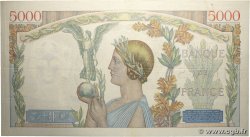 5000 Francs VICTOIRE Impression à plat FRANCE  1942 F.46.40 VF