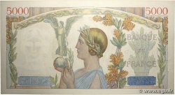 5000 Francs VICTOIRE Impression à plat FRANCE  1942 F.46.43 SUP