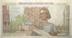 10000 Francs GÉNIE FRANÇAIS FRANKREICH  1951 F.50.54 fSS