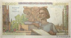 10000 Francs GÉNIE FRANÇAIS FRANKREICH  1951 F.50.55 fSS