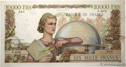 10000 Francs GÉNIE FRANÇAIS FRANCE  1953 F.50.63