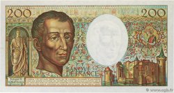 200 Francs MONTESQUIEU Petit numéro FRANCE  1981 F.70.01A1 pr.NEUF