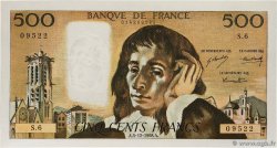 500 Francs PASCAL FRANCE  1968 F.71.02