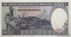 100 Francs RWANDA  1989 P.19a NEUF