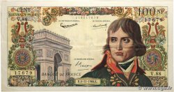 100 Nouveaux Francs BONAPARTE FRANKREICH  1960 F.59.08 fVZ
