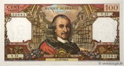 100 Francs CORNEILLE FRANCE  1964 F.65.04
