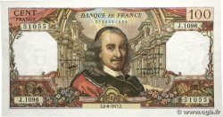 100 Francs CORNEILLE FRANKREICH  1977 F.65.58 fST+
