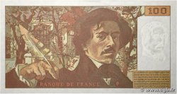 100 Francs DELACROIX 442-1 & 442-2 FRANCE  1995 F.69ter.02a AU