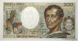 200 Francs MONTESQUIEU FRANCE  1983 F.70.03