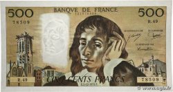 500 Francs PASCAL FRANKREICH  1974 F.71.12 fST