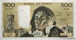500 Francs PASCAL FRANKREICH  1987 F.71.37 ST