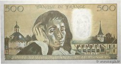 500 Francs PASCAL FRANKREICH  1990 F.71.44 fST+
