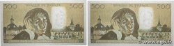 500 Francs PASCAL Consécutifs FRANKREICH  1991 F.71.48 fST+