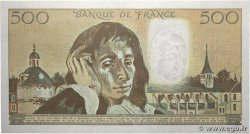 500 Francs PASCAL FRANKREICH  1992 F.71.50 fST+