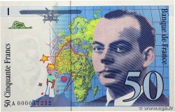 50 Francs SAINT-EXUPÉRY FRANKREICH  1992 F.72.01aA ST