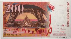 200 Francs EIFFEL FRANKREICH  1995 F.75.01 VZ+