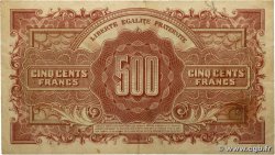 500 Francs MARIANNE fabrication anglaise FRANCE  1945 VF.11.01 TB+