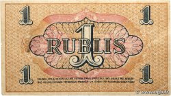 1 Rublis LETTONIE Riga 1919 P.R1 TTB