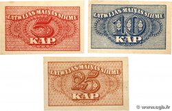 5 à 25 Kapeikas Lot LETTONIE  1920 P.09a SPL