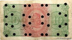 10 Kronor Annulé SUÈDE  1875 PS.180 S