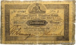 32 Skillingar Banco SUÈDE  1858 P.A123c fSS