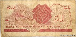 50 Francs RWANDA BURUNDI  1960 P.04a G