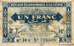 1 Franc ALGERIA  1944 P.101