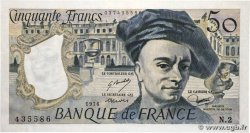50 Francs QUENTIN DE LA TOUR FRANCE  1976 F.67.01