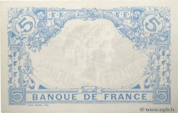 5 Francs BLEU FRANCIA  1912 F.02.11 EBC+
