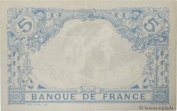 5 Francs BLEU FRANCIA  1915 F.02.34 MBC+