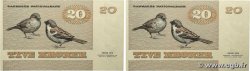 20 Kroner Consécutifs DANEMARK  1988 P.049h pr.NEUF