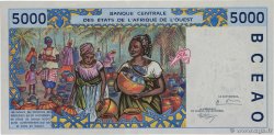 5000 Francs STATI AMERICANI AFRICANI  1994 P.713Kc q.FDC