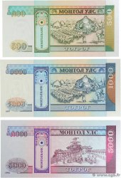 500, 1000 et 5000 Tugrik Lot MONGOLIE  1993 P.58a, P.59b et P.60 fST+