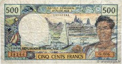 500 Francs POLYNESIA, FRENCH OVERSEAS TERRITORIES  1996 P.01b