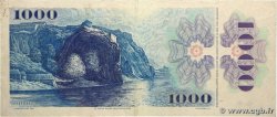 1000 Korun CZECHOSLOVAKIA  1985 P.098a VF